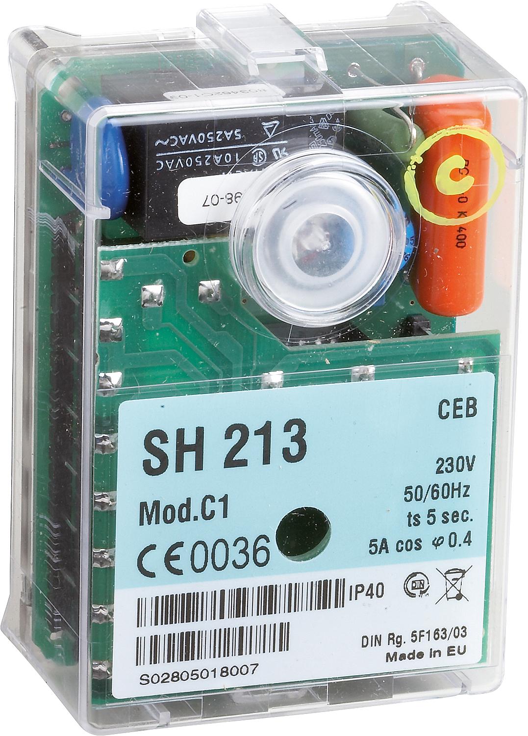 Feuerungsautomat SH213 Mod.C1 13.011.049
