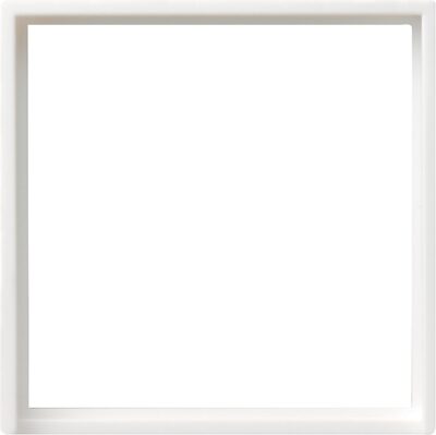 Adapterrahmen 50 x 50 GIRA System 55 Reinweiß-glänzend, 1 Stück