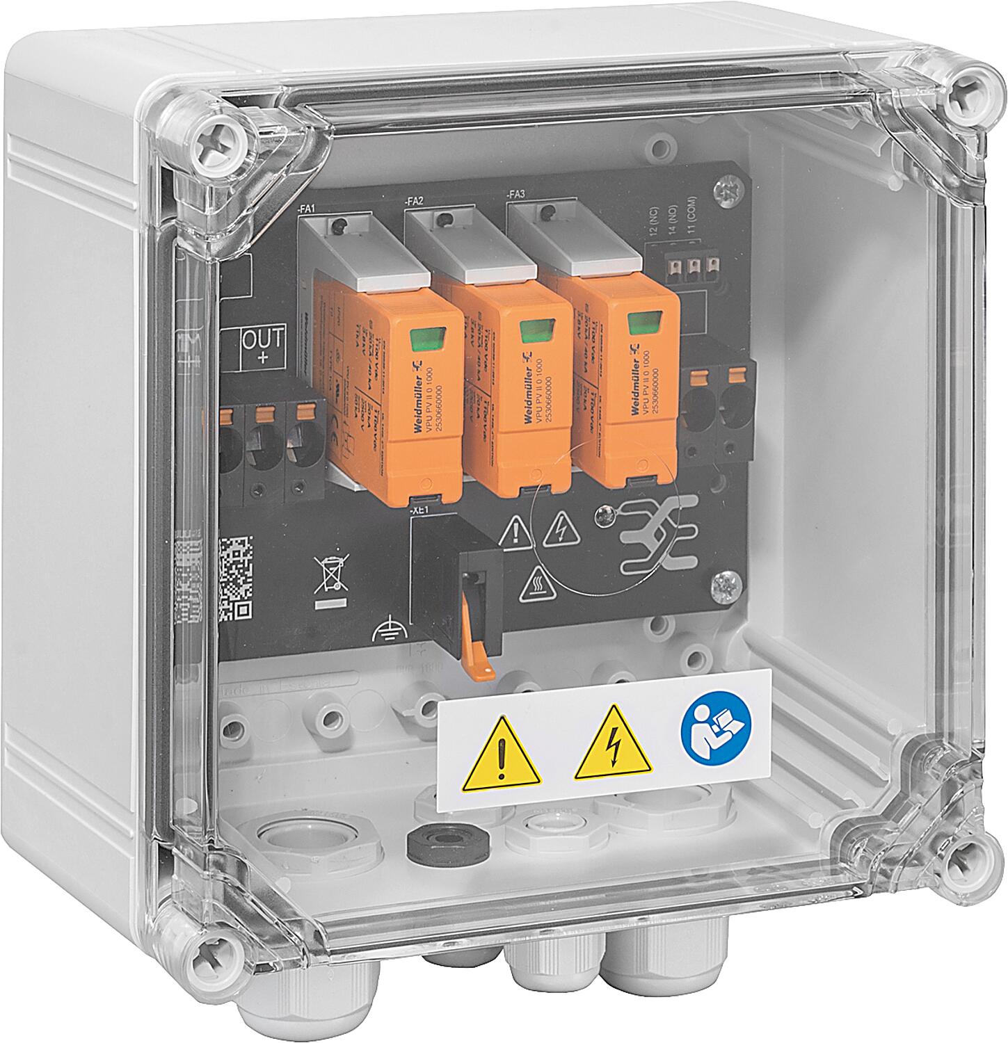 GAK für PV 1MPP, 2E/1A, Typ I+II, Push-In