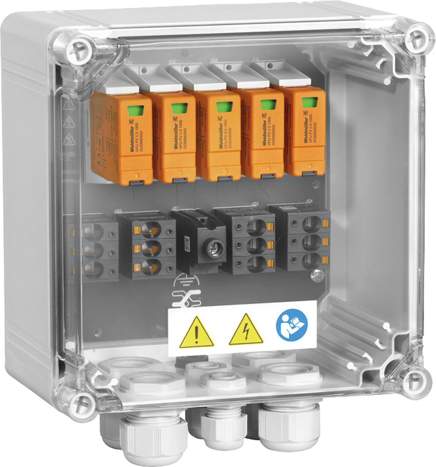 GAK für PV 2MPP, 2E/1A, Typ II, Push-In
