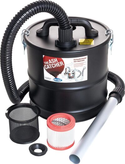 Asche-Abscheider 20 l mit Saugschlauch 1,4 m