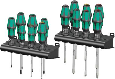 Schraubendreher-Satz Wera Kraftform Big Pack 300, Rack, 14-teilig