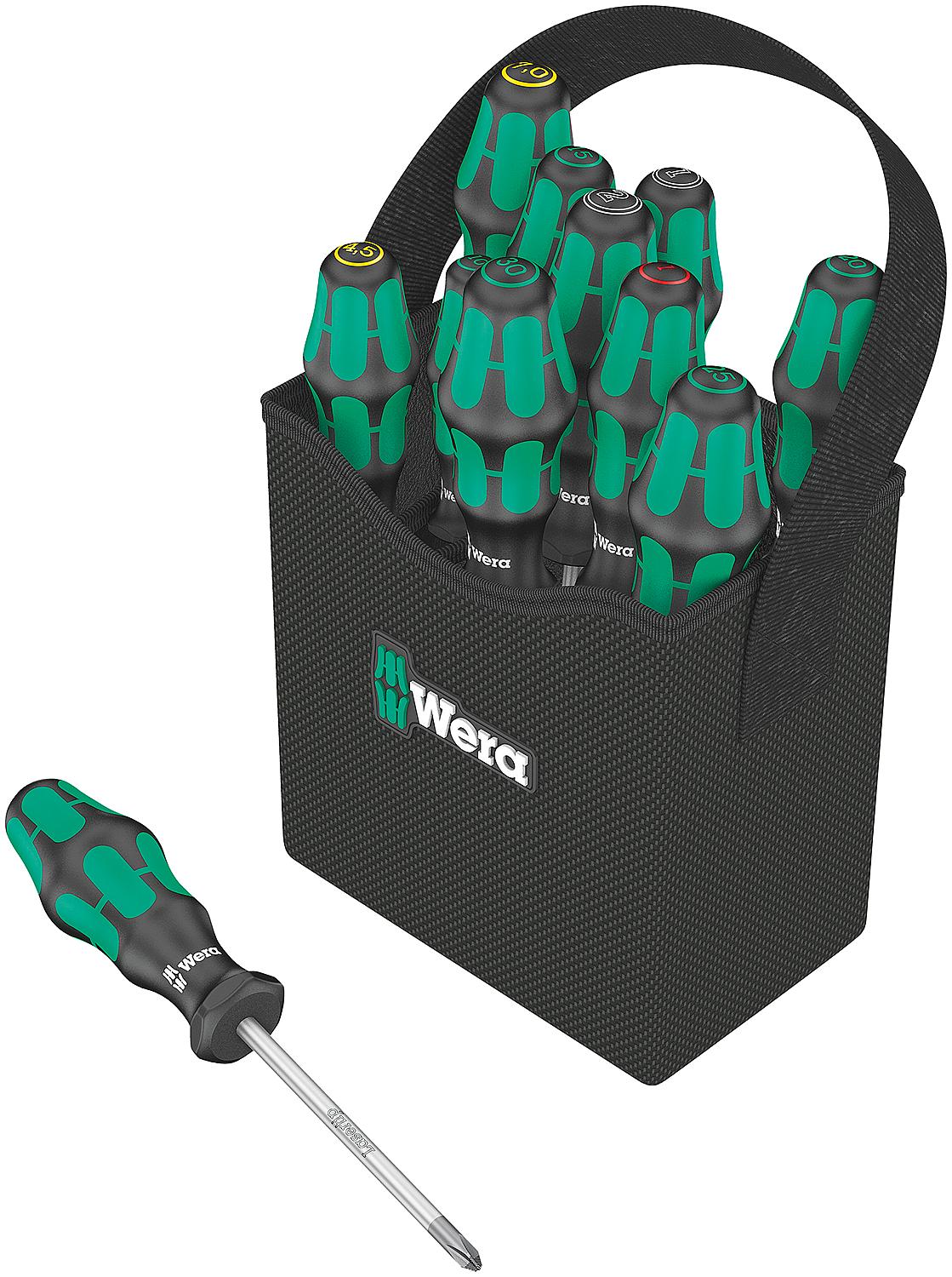 Schraubendreher-Satz Wera 300 Kraftform 2go, 13-teilig – Bild 2