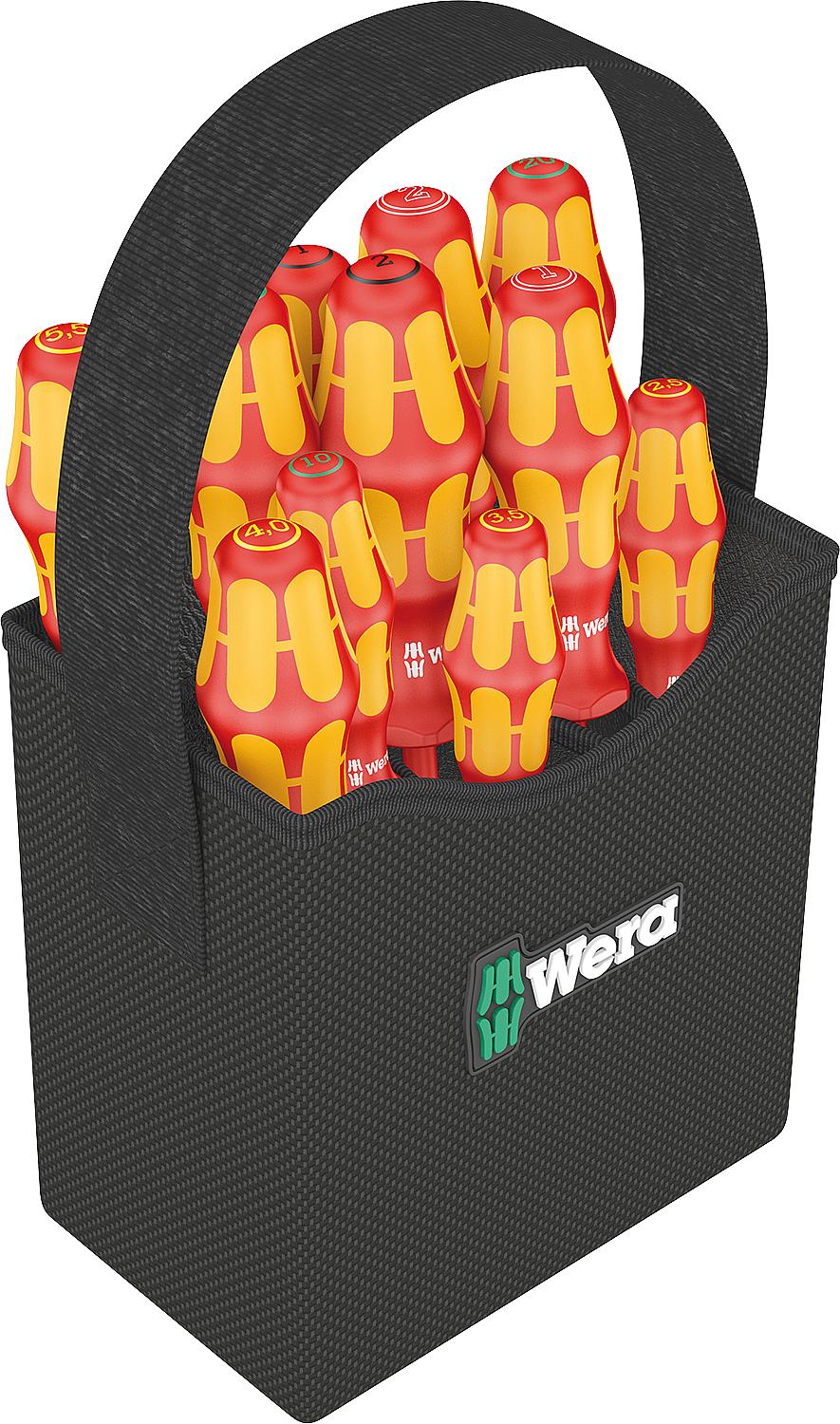 Schraubendreher-Set WERA 11-teilig in Wera2go4 Aufbewahrungsbox VDE – Bild 2