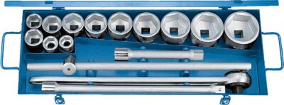 Steckschlüssel-Satz GEDORE 32 FMU-2, 16-teilig 3/4"