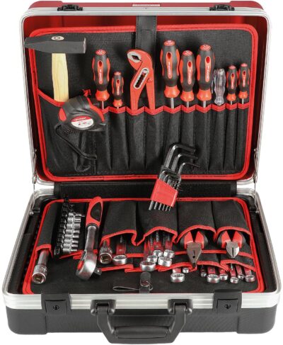 Werkzeugkoffer GEDRORE red R21650057 SCHRAUBER, 57-teilig