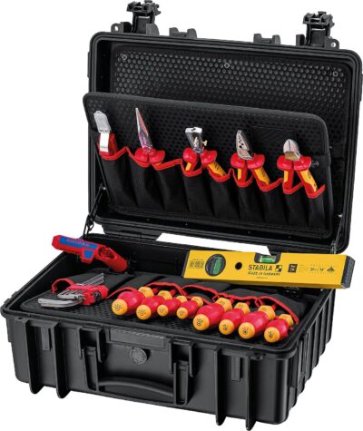 Werkzeugkoffer KNIPEX "Robust23 Start" Elektro 24-teilig
