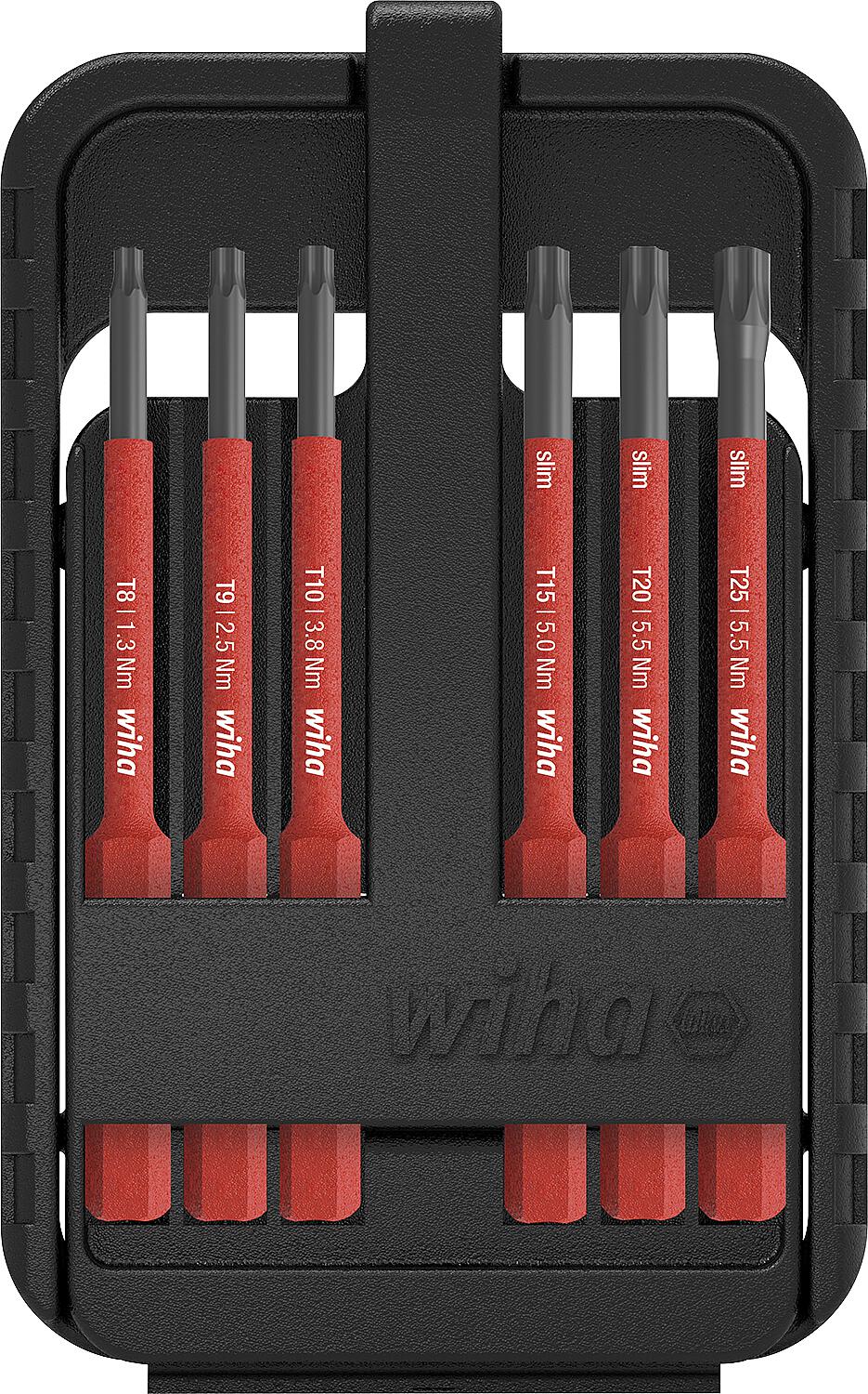 VDE-slimBit-Set Wiha® TORX® 6-teilig