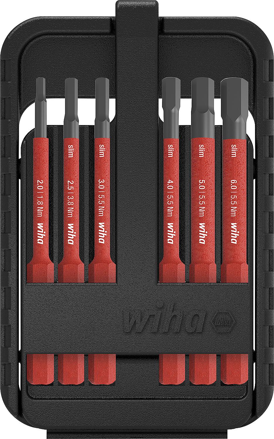 VDE-slimBit-Set Wiha® Innensechskant 6-teilig