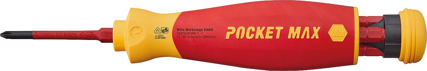 Magazin-Bithalter Wiha® LiftUp electric mit slimBits, 4-teilig – Bild 4