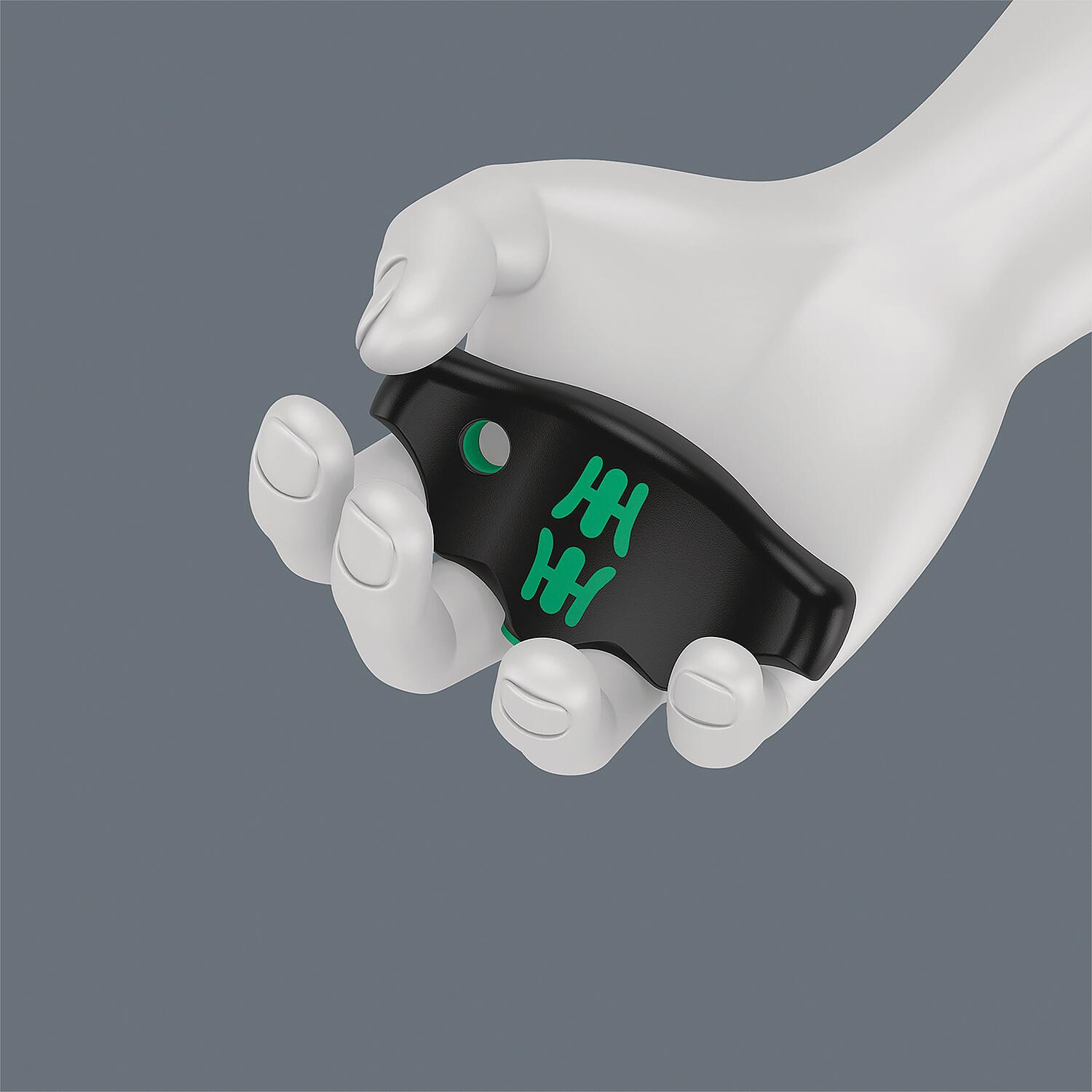 Quergriff-Adapterschraubendreher-Set WERA Kraftform Kompakt 400 RA Set 2 für 1/4" Steckschlüsseleinsätze, 10-teilig – Bild 8