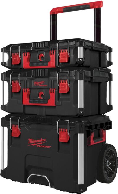 Transportkoffer-Set Milwaukee PACKOUT, 3-teilig