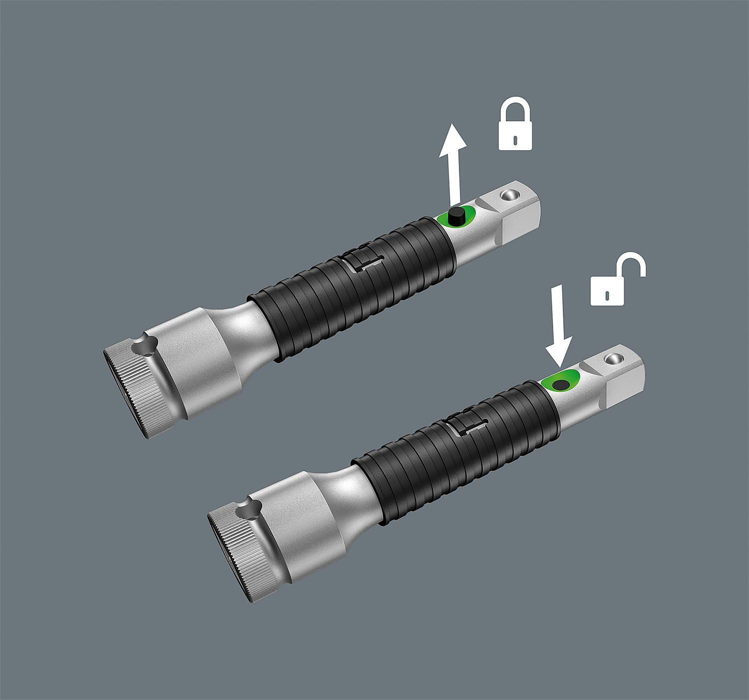 Steckschlüsselsatz Wera 1/2" 28-teilig, Typ 8100 SC6 – Bild 5