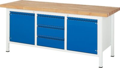 Werkbank RAU 8569 Serie Basic-8 2000 x 840 x 700 mm