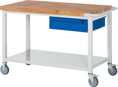 Fahrbare Werkbank RAU 8001 Serie Basic-8 1250 x 880 x 700 mm