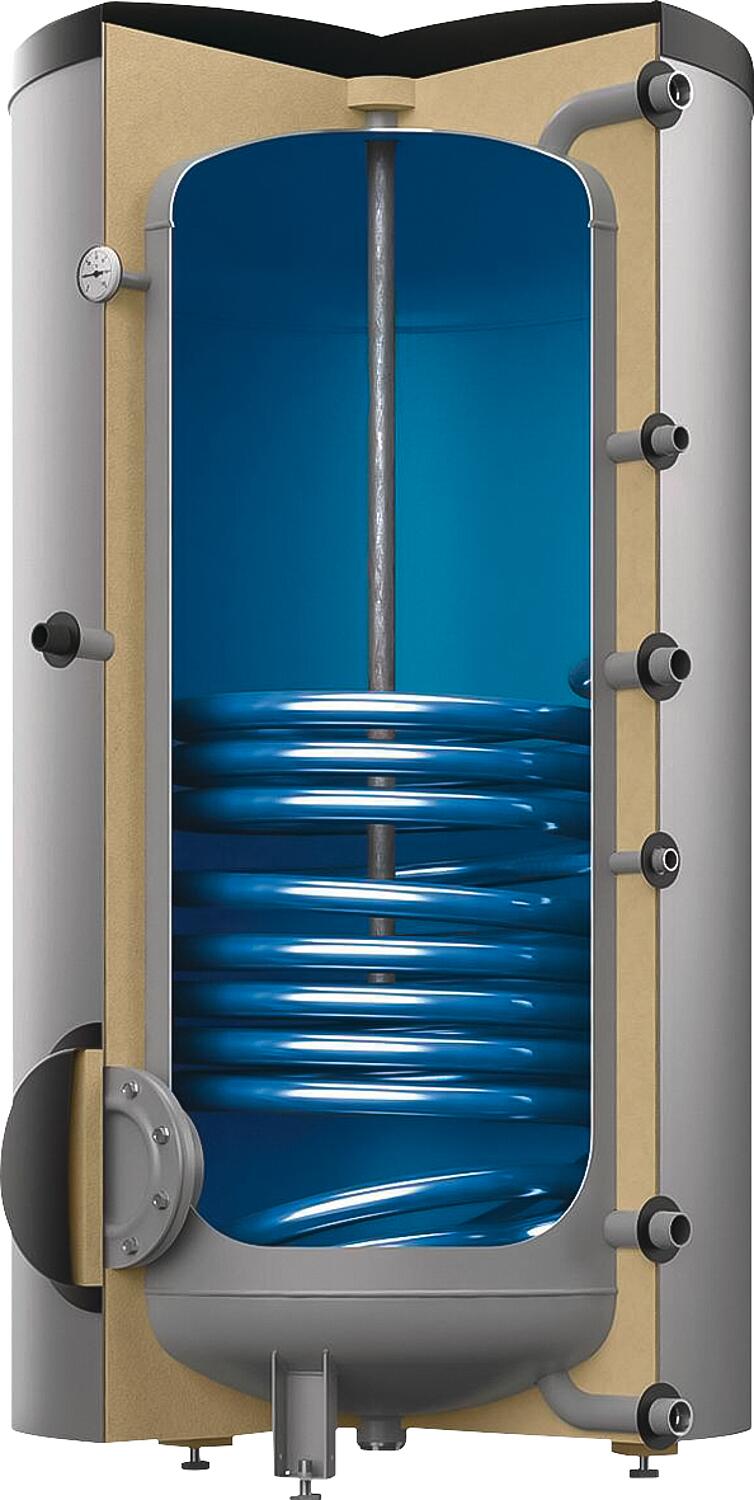 Warmwasserspeicher Reflex Storatherm Aqua AF 150/1M_B WH mit einem Wärmetauscher, Inhalt 152l – Bild 2