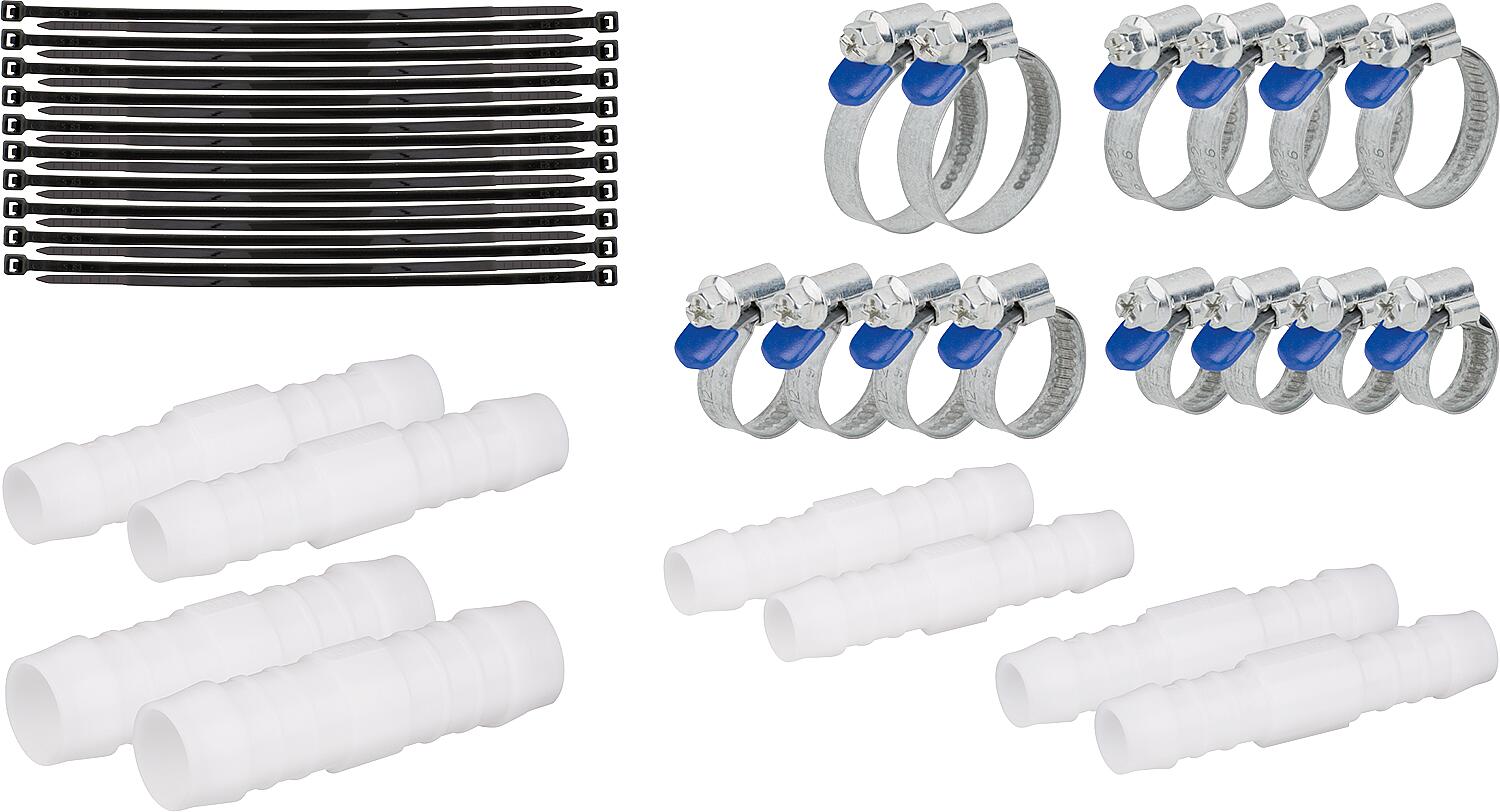 Notfallset Schlauchreparatur 56-teilig,Innen-Ø: 12,13,14,19mm