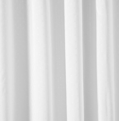 Alternative view of Duschvorhang 2400 x 2000mm, Farbe 019 weiß, 100% Polyester, waschbar