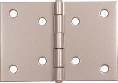 Scharnier DURAVIS® 60 x 90 x 1,25 mm, breit, Material: Stahl, blau verzinkt, Oberfläche: perlbeige RAL 1035