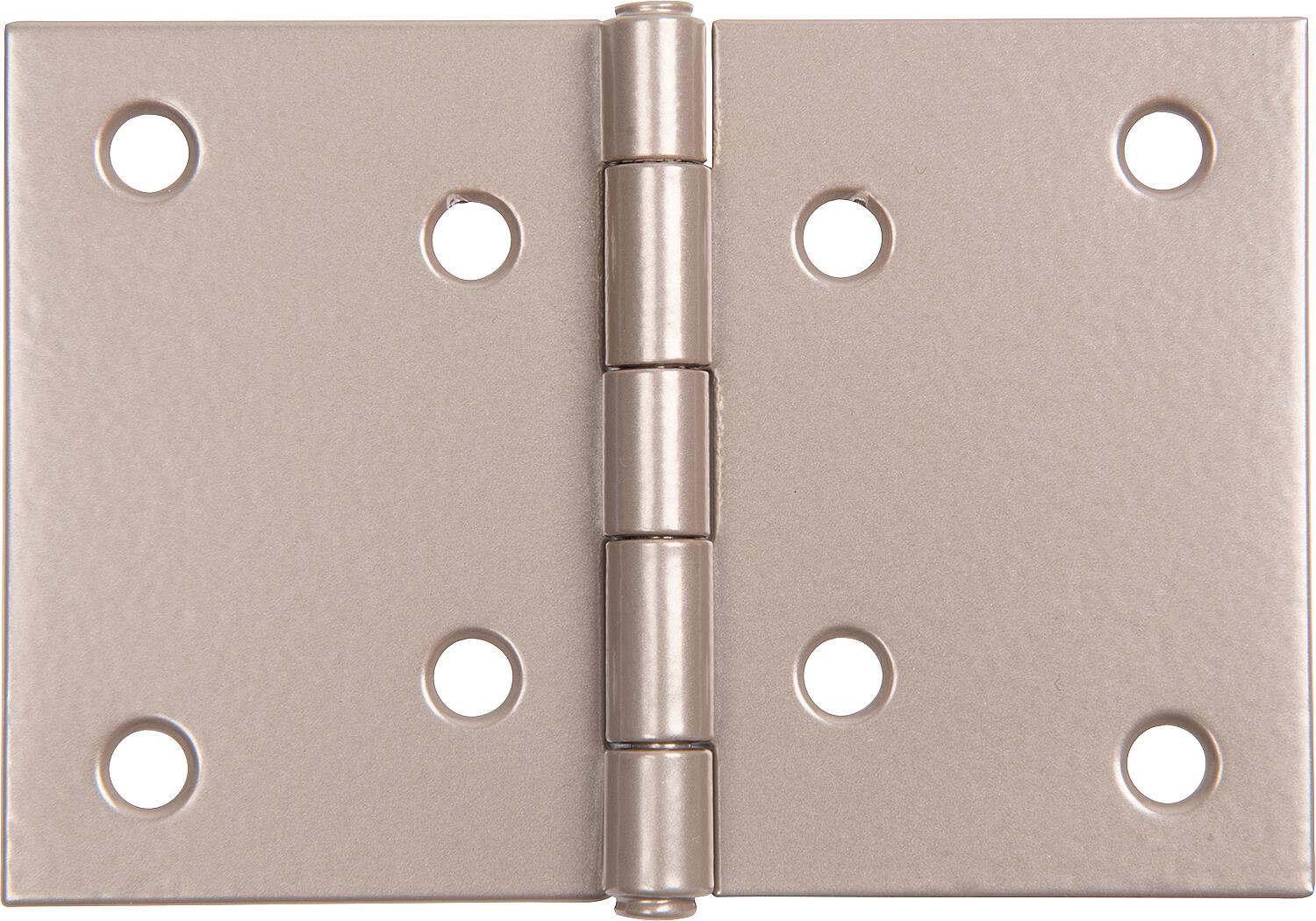Scharnier DURAVIS® 60 x 90 x 1,25 mm, breit, Material: Stahl, blau verzinkt, Oberfläche: perlbeige RAL 1035